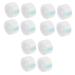 FOMIYES 12 Rolls Eyelid Tapes Pearl Ponytail Hair Clip Transparent Tape Double Sided Eyelid Tape Eye Shadow Tape Invisible Double Eyelid Lash Tape White Breathable or Double Eyelid Sticker