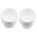 Cardboard cup for wax paper cup hairless bean tools wax face butter beans white cake cup for hair removal 100PCs