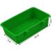 12 Pcs Bird Feeder Seed Food Cups Hanging Bowl for Parrot Parakeet Poultry - Green - Buy Online on GoSupps.com
