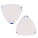 Healifty 2pcs Diabetic Test Pen Triangle Shape Monofilament Pen Diabetic Foot Tester Diabetic Neuropathy Test Needles Diabetic Diagnostic Tools (White) White 1