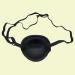 Mobestech Black Lazy Eye Patch - Soft Single Eye Mask for Adults & Kids Perfect Blindfold & Pirate Costume Accessory - Buy Online on GoSupps.com