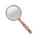 20x Full Metal Handheld Magnifier with Detachable Design Retro Metal Frame High-Definition Optical Glass Magnifier Old Man Reading Newspaper & Reading Magnifier Microscope