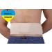 Umbilical Ventral Belt Hernia Reduction Binder With Navel Pad  Abdominal Support for men and women. Hernia support comfort band and bandage. (3 for Waist Circumference: 33-37 inch (85-95 cm))