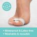 ZenToes Toe Separators - Pack of 4 Soft Gel Bunion Correctors with 2 Loops | White Gel - Buy Online on GoSupps.com
