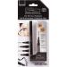 BELLA BROW By Dream Look Microblading Eyebrow Pen with Precision Applicator (Single Pack - Ash Black) As Seen On TV Natural Looking Smudge Proof Waterproof Long Lasting