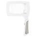 OttLite LED Folding Magnifier | Travel Magnifier Pocket Magnifier | 2X Optical Grade Magnification 6X Spot Viewer LED Illumination | Home Work Travel