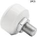 Adjustable Rubber Roller Skate Toe Stops - 2pcs White Brake Blocks | Double-Row Skating Brake Jam Plugs for Replacement Parts - Buy Online on GoSupps.com