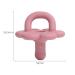 Toddmomy Kielzeute for Babies - 2PC Silicone Ring Pacifier & Chew Toy | Infant Teething Relief & Suction Aid - Buy Online on GoSupps.com