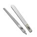 BeautyTrack 6-Inch Diamond Deb Nail File for Manicure Pedicure Grooming Foot Skin Podiatric Foot Care Instruments Stainless Steel (Pack of 2 2021 Stock) Pouch