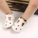 Baby Girl Mary Jane PU Leather First Walking Shoes | Anti-Slip Infant Princess Shoes 0-6 Months | White - Buy Online on GoSupps.com