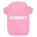 Izefia dog hooded sweater RDC PET clothing dog shirt warmer sweater cotton cotton jacket coat small dog medium dog (pink l) l pink