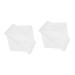 UKCOCO 2pcs Tool Vegetables Garden Shaping Molds Fruit Shaping Mould Pumpkin Ginseng Fruit Cucumber 15x15cmx2pcs Transparentx2pcs