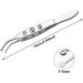 Dajidafu Stainless Steel Eyelid Precision Tweezers Eye Clogging Removal Cleaning Clamps Tools with Non-Slip Handle Personal Care Small Round Tip - Buy Online on GoSupps.com