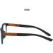 ZUKKY Unisex Blue Light Reading Glasses | Color Blocking Imitation Wood PC Frame | Spring Hinge Computer Readers AM54 - International Shipping Available - Buy Online on GoSupps.com