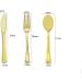 HKDHF-25 sets of party disposable plastic cutlery sets for weddings parties dinners. Reusable set. Forks knives and spoons - Buy Online on GoSupps.com