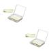 FRCOLOR 2 Sets Oil Blotting Paper Facial Oil Control Paper Oil Control Papers Oil Control Facial Tissue Reusable Face Pads Makeup Oil-Absorbing Paper Paper Shrink Pores Makeup Tools