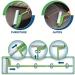 Leo Cleaning Lint Roller Refills - 6 Packs, 300 Sheets for Pet Hair Removal | Fits Most Large Rollers | Ideal for Dog and Cat Hair | Mega 10 in Wide Rollers - Buy Online on GoSupps.com