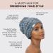 Kitsch Extra Wide Makeup Headband for Face Washing - Multi Purpose Skincare & Hair Band | Misty Blue - Women's Facial Headband - Buy Online on GoSupps.com