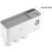 Caoqao Toothpaste Squeezer with Holder - Pink Bathroom Organizer for Toothbrush & Cups - Space-Saving Drawer & Cabinet Hanger - Buy Online on GoSupps.com