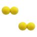 Lurrose plank 2 pieces of body towel fitness studio towels microfiber towel yoga towel muscle relaxation massager foot massage peanut joint massage ball joint massage ball mediumx2pcs yellowx2st
