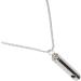 Breathing Necklace for Anxiety Relief | Calming Whistle Necklace for Meditation | Silver Wearable Jewelry - Buy Online on GoSupps.com