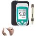 WHOOLEFUN Cholesterol Test Meter Home Use Cholesterol Meter Analyzer 3 in 1 TC UA Glu Test Meter Kit + Strips(50 Blood Sugar +25 Uric Acid +10 Cholesterol Test Strip Analyzer)