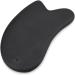 Windfulogo 2 Pcs Guasha Massage Board Natural Bian Stone Scraping Tool for SPA & Acupuncture Therapy - Black - Buy Online on GoSupps.com