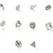 dijiusidy Nail Rhinestones Manicure Decorations Multiple-Shape Multi-color Glass DIY Decor Stickers Eye-catching Beauty Tools 6 * 8mmOval 6*8mmoval - Buy Online on GoSupps.com