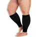 7XL Anti-Thrombotic Varicose Vein Socks - Gradient Pressure, Diabetic Edema, Black (No Feet), Size S-7XL - Buy Online on GoSupps.com