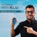 Luxury B.L.U Men Eau De Parfum Liquid Perfume With Lemon Apple Musk|Fresh Refreshing Energising Long Lasting Edp Fragrance Scent 100Ml - Buy Online on GoSupps.com