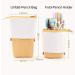 Friinder Telescopic Pen Pencil Holder Stationery Case PU Corduroy Retractable Bag Green - Perfect Holiday Gift - Buy Online on GoSupps.com