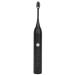 Rechargeable Toothbrush, Soft Hair Waterproof Electric Toothbrush Compact Portable Cleaning for Men Women for Oral Care for Home for Travel(black)