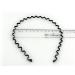 CareforYou Unisex Metall-Haarreif Schwarzer elastischer gemwellter Haarband f r internationalen Versand - Buy Online on GoSupps.com