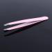 Eyebrow Hair Tweezers 1 Pc Black/Pink Eyebrow Tweezer Hair Beauty Slanted Puller Stainless Steel Clips Makeup Tool - Buy Online on GoSupps.com