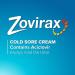 Zovirax Cold Sore Cream Cold Sore Treatment That Speeds Healing Time 2 g - Buy Online on GoSupps.com