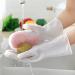 XMYINGWEI Silicone Dish Washing Gloves - Rubber Peeling Kitchen Cleaning Tools for Home Use - Buy Online on GoSupps.com