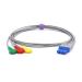 Sino-k Compatible PH ECG 3 Leadwires M1672A IEC European Standard Snap