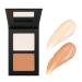 SONGVISON 2-color color corrector palette long-lasting moisturizing color corrector cream concealer palette to cover dark circles high-coverage foundation palette