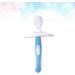 Minkissy Silicone Bristle Children's Toothbrush - Soft Baby Training Brush Set - Blue 1 Pack - Buy Online on GoSupps.com