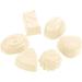 ERINGOGO 12 Pcs Simulation Chocolate White Flat Snack Pvc Child - Buy Online on GoSupps.com