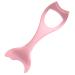 Beavorty Eyeliner Auxiliary Artifact Mermaid Eye Makeup Tools Eyeliner Drawing Aid Safety Mask Protection 15X4.5CM Pink