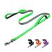 Demigreat tow lines for dogs 1.5m / 3m / 5m Robust long dog leash training line with padded handle and hand loop training leash for small to large dogs 3m / 10ft green