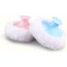 GLEAVI 4pcs Velour Puff Baby Powder Set - Newborn Body Cosmetic Makeup Puff with Handle and Plastic Head Container - Buy Online on GoSupps.com