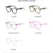 Buy Blue Light Blocking Computer Readers - Classic Clear Vision Glasses for Men & Women - 2.50 C2 - Buy Online on GoSupps.com