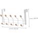 Mikikit 2 Pcs 1 Wall Hanging Hook Hanger Scarf Hanger Door Coat Hanger Multipurpose Door Hooks Hang a Hat - Buy Online on GoSupps.com