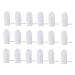 FOYTOKI 1 Set 18 Pieces Finger Toothbrushes Oral Toothbrush Mouth Gauze Tooth Cleaning Tool Infant Finger Brush Infant Mouth Cleaner