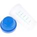 2pc 300ml Transparent Shaker Bottle Milkshake Protein Powder Mixing Bottle Shake Cup Practical Water Bottle Drinkware - Buy Online on GoSupps.com
