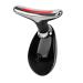 LITOAPH Neck Beauty Deviice Microcurrent Facial Device Face Lift Device (White) (Three Modes Black) Three Modes Black