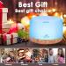 Miserwe 500ml Remote Control Essential Oil Diffuser with Timer - Waterless Auto Shut Off & Adjustable Mist for Home - Buy Online on GoSupps.com