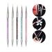 Nail Art Brush Set - 5 Piece Professional Dotting & Liner Tools for DIY Designs | International Shipping Available - Buy Online on GoSupps.com